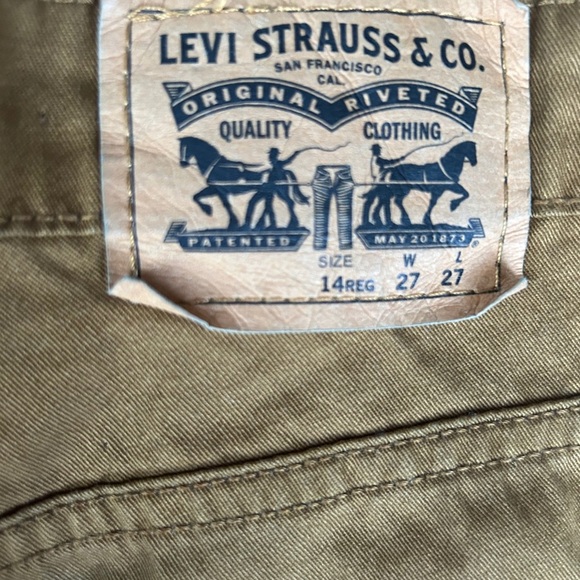 Levi’s 511 Slim Tan Pants Size 27 - Picture 3 of 6